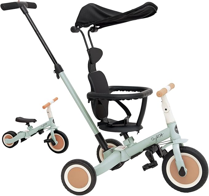 Triciclo Evolutivo para Bebês Olmitos GYRO+ 5 em 1