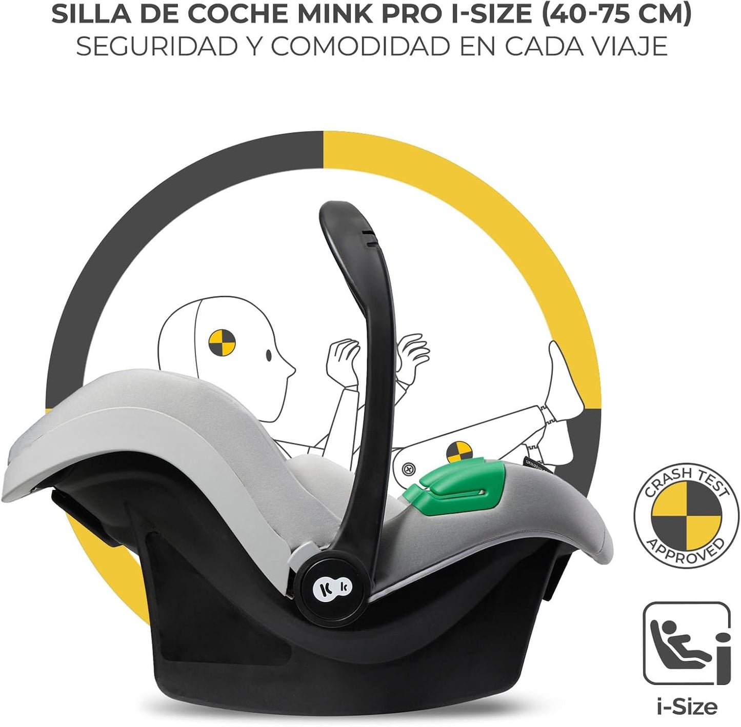Carrinho de bebê conversível Kinderkraft MOOV2 XL 3 em 1