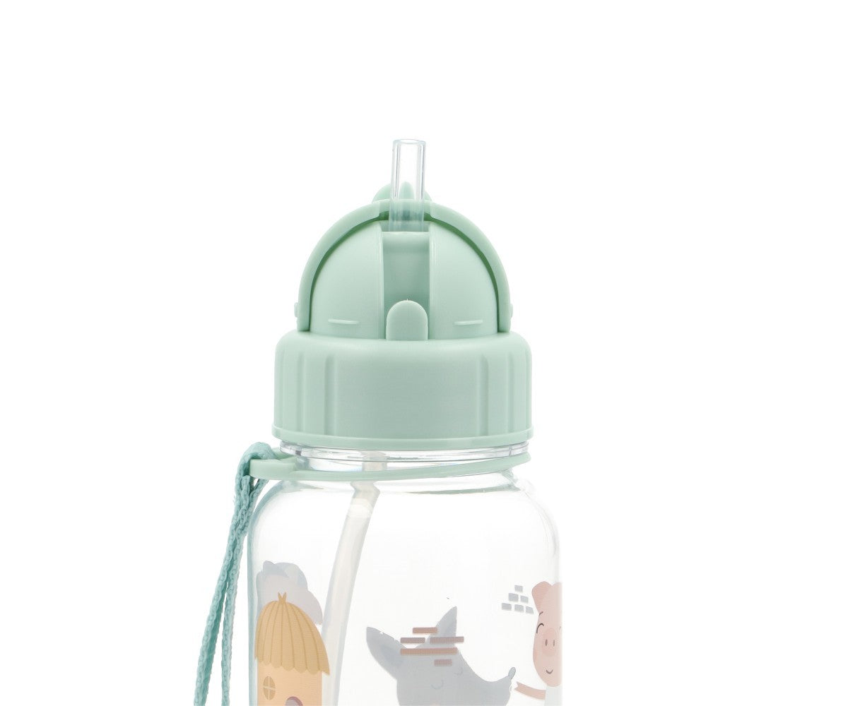 Botella Plástico The Three Little Pigs de Tutete