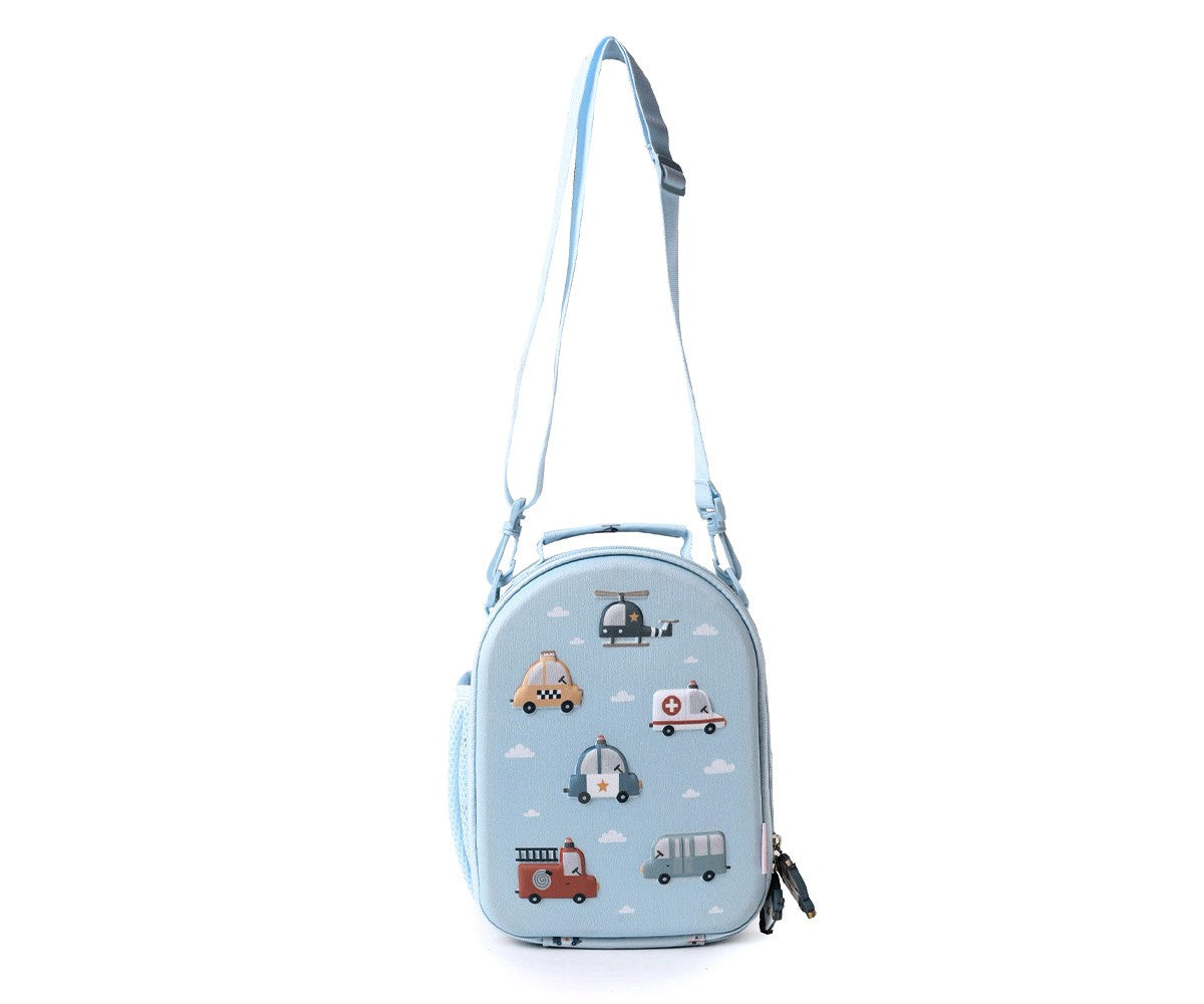 Bolsa Merienda Térmica 3D City Cars de Tutete