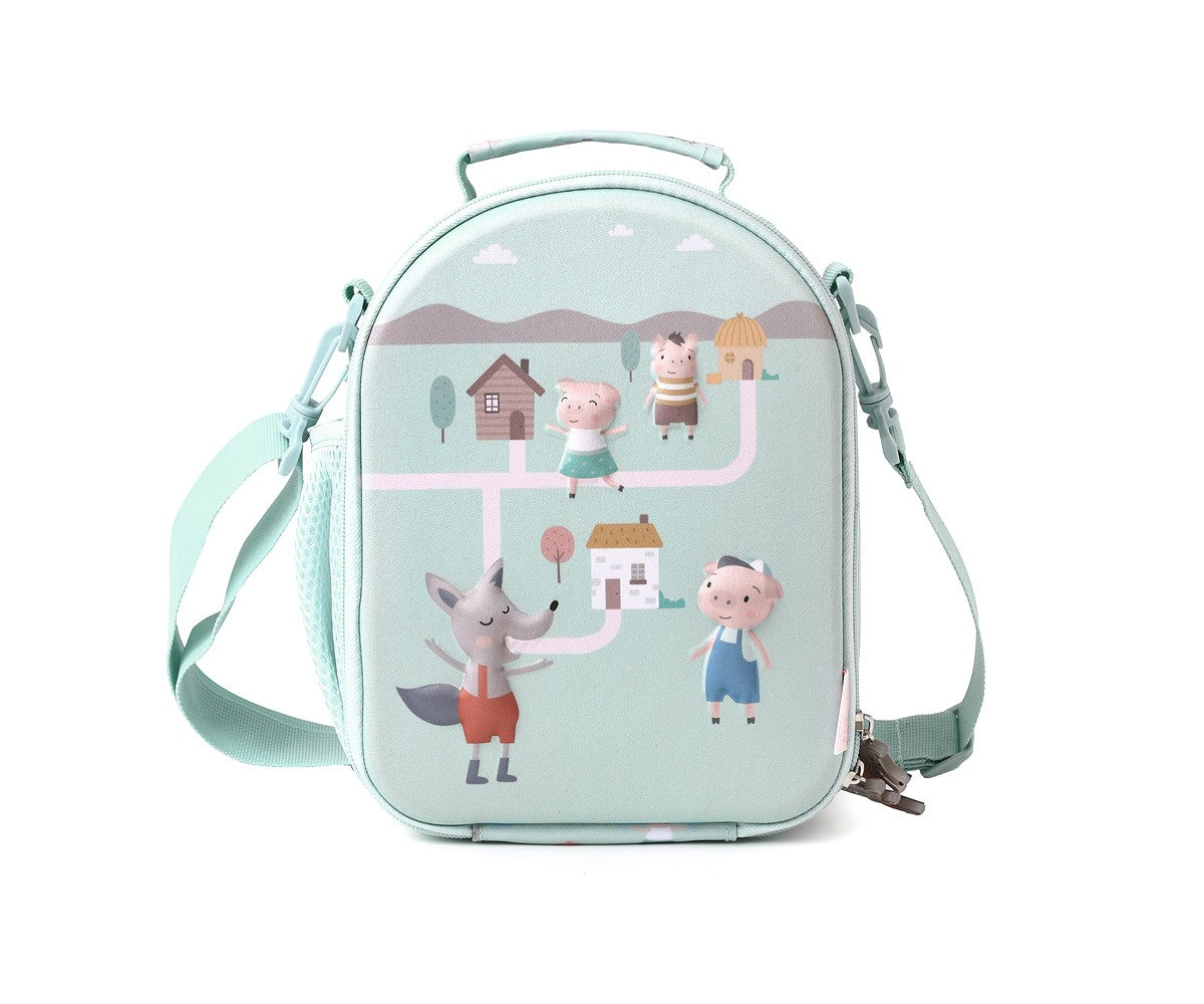Bolsa Merienda Térmica 3D The Three Little Pigs de Tutete