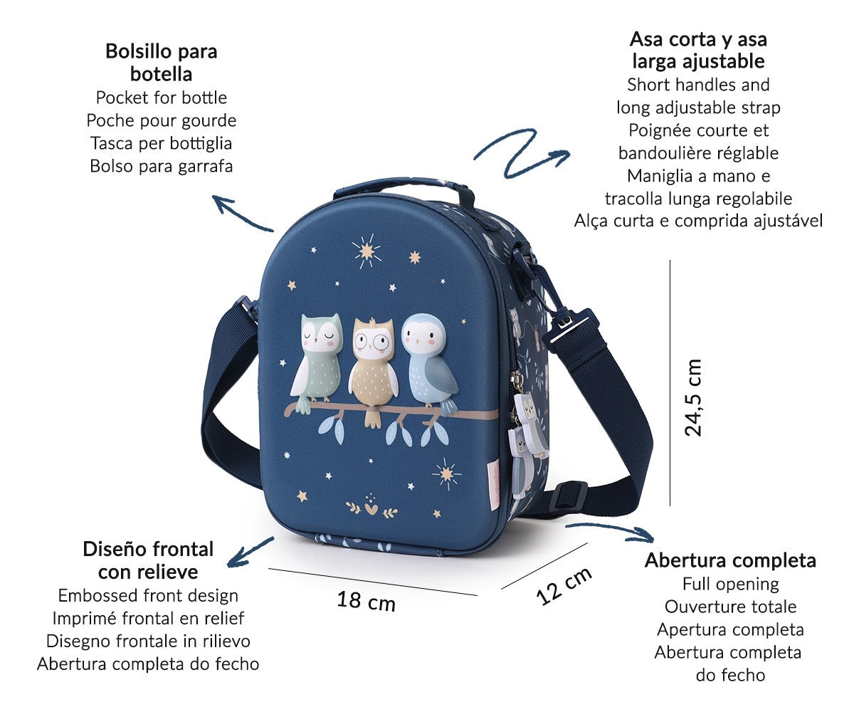 Bolsa Merienda Térmica 3D Magical Forest de Tutete