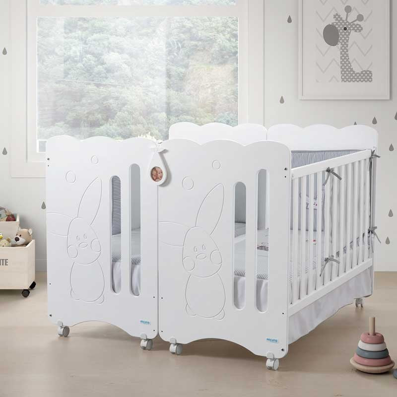 Kit Twin Duo CP-1774 Branco da Micuna