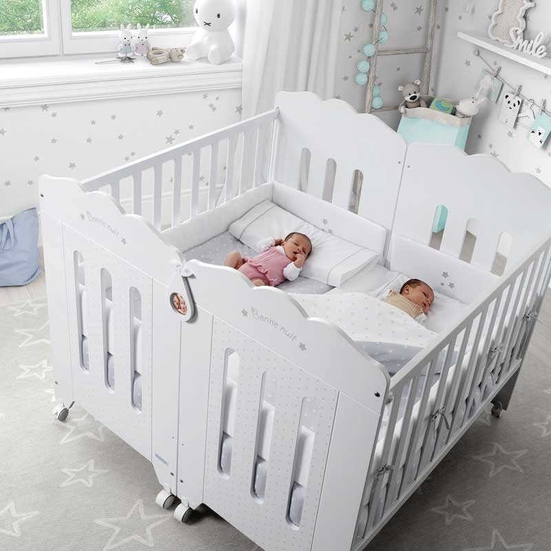 Kit Twin Duo CP-1774 Branco da Micuna