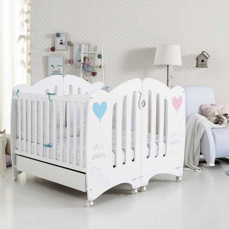 Kit Twin Duo CP-1774 Branco da Micuna