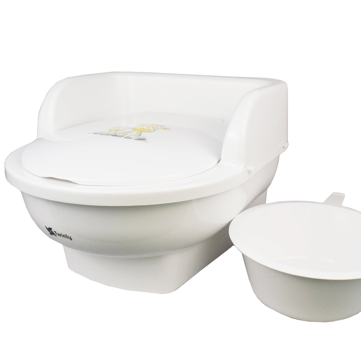 Urinol Twinly Potly - Com tampa e copo removível