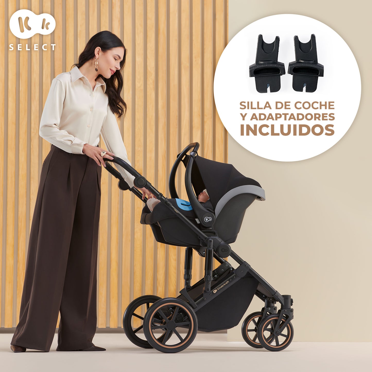Carrito de bebé 3 piezas PRIME 2