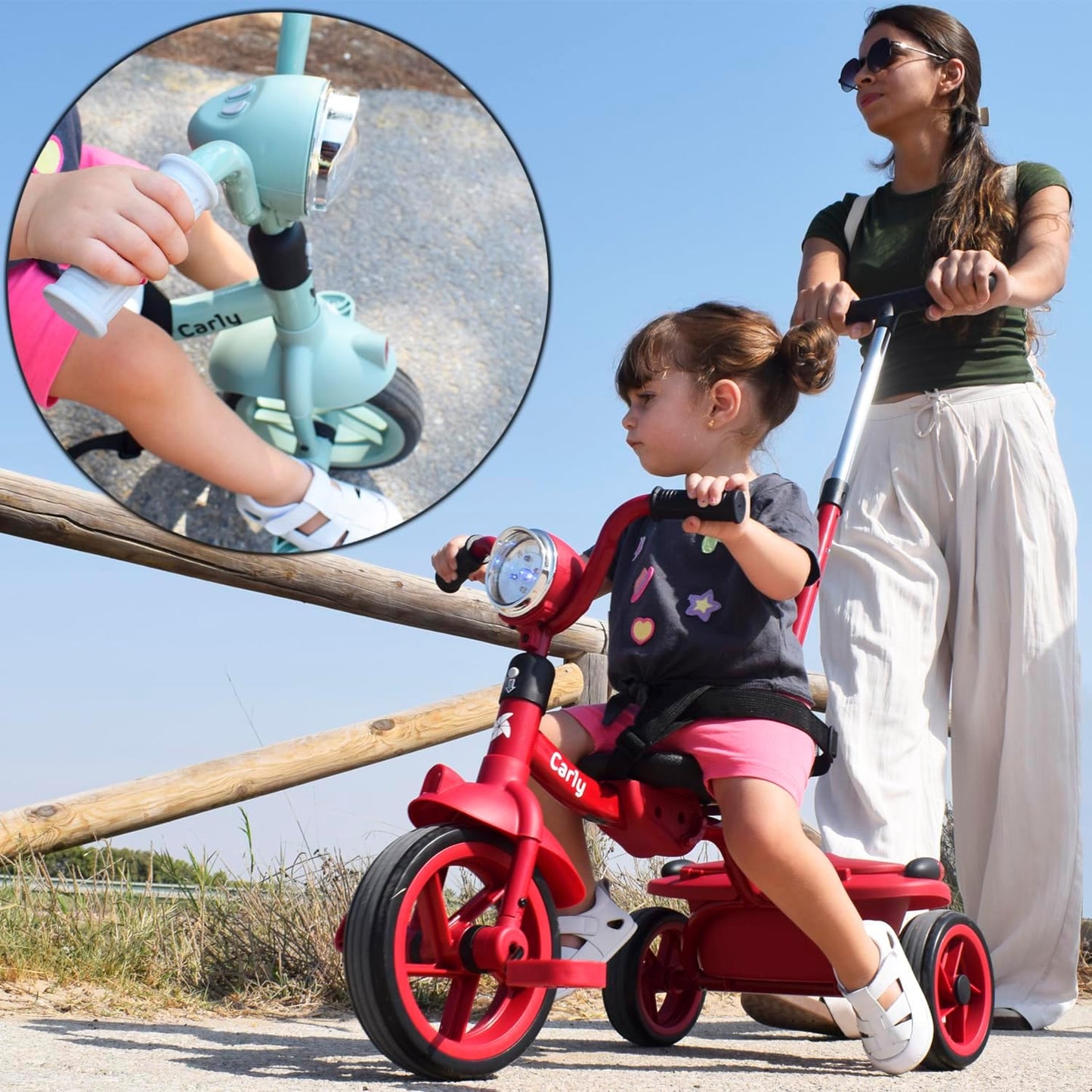 Triciclo Evolutivo bebé Carly de Twinly