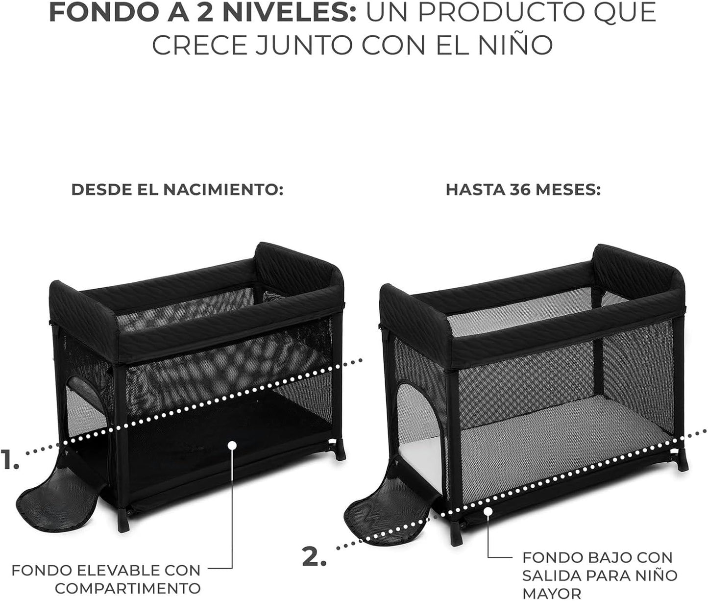 Berço de viagem Moon Dream da Kinderkraft