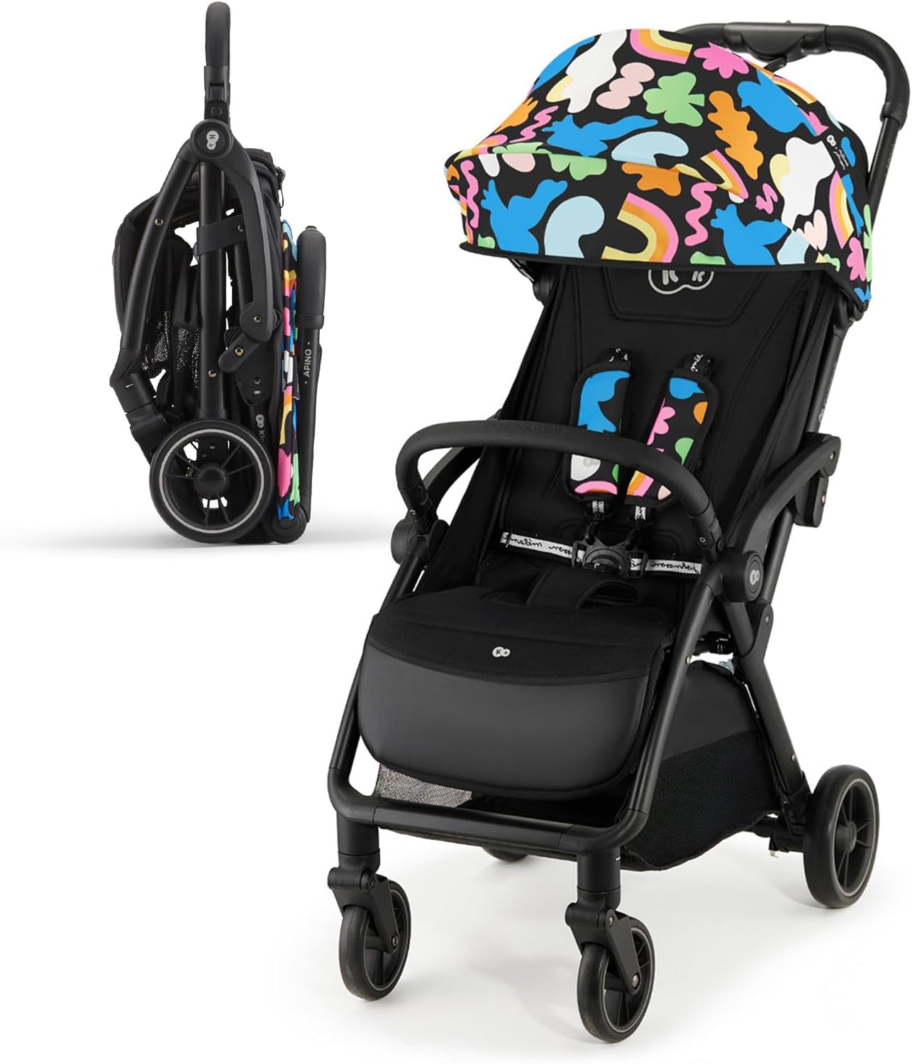 Carrinho de bebê Kinderkraft APINO com dobra automática