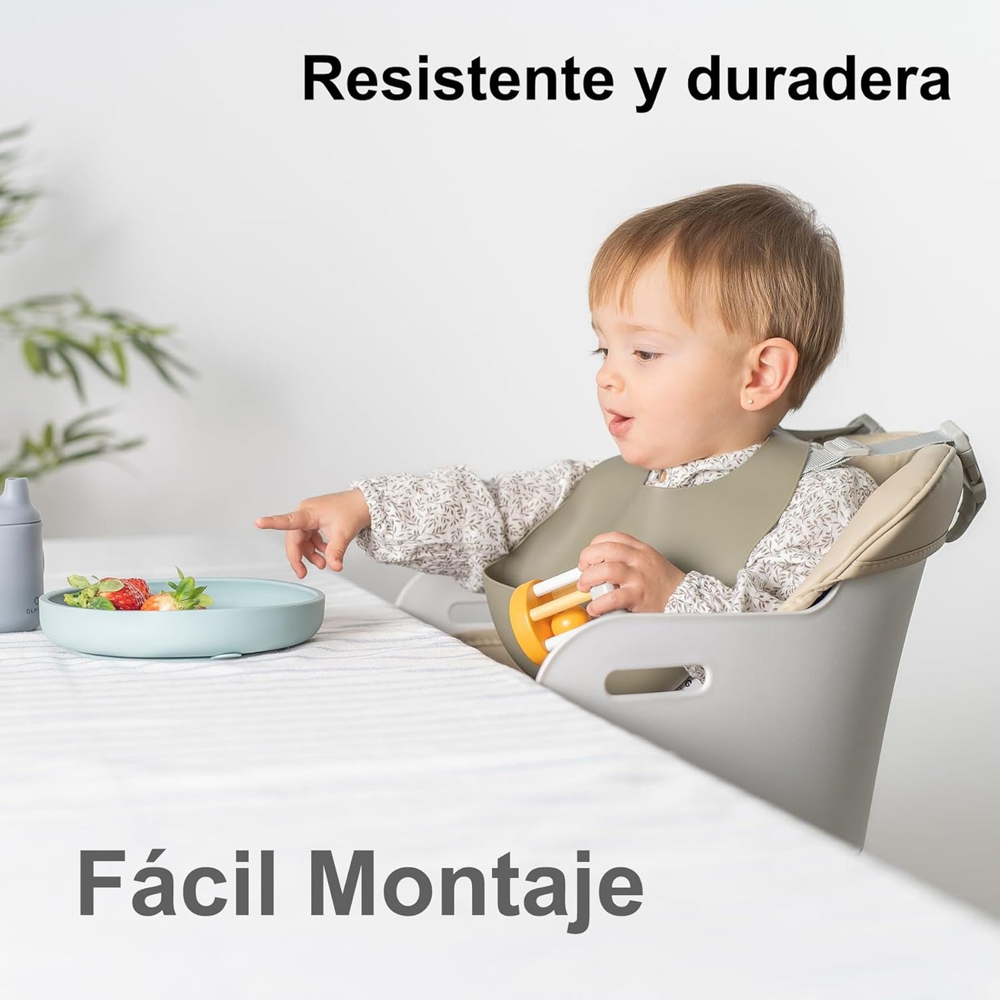 Trona bebé KOMBO Convertible 2 en 1 Mesa con Silla para Niños de Olmitos