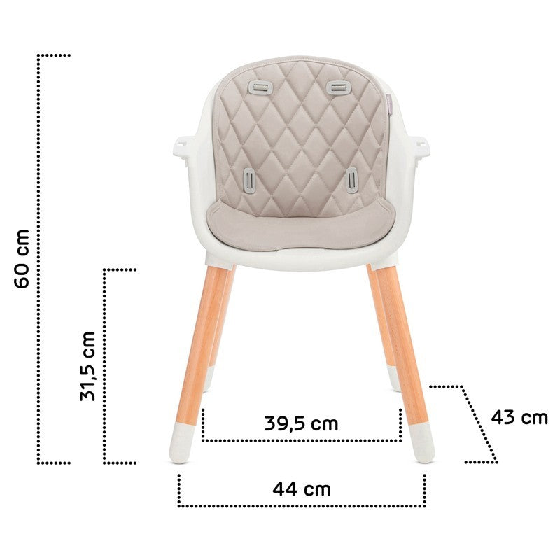 Cadeira alta Kinderkraft Sienna