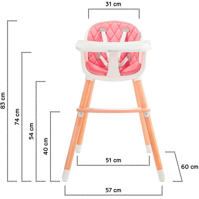 Cadeira alta Kinderkraft Sienna