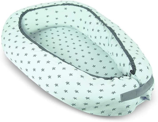 Almofada de ninho co-leito anti-capotamento Interbaby Stars