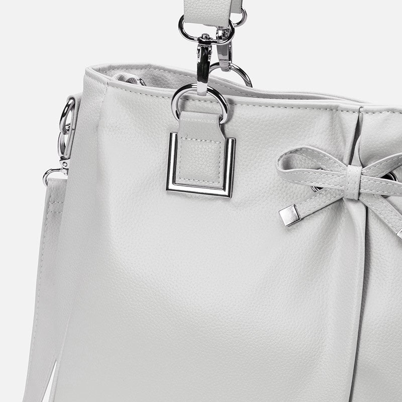 Bolso panera detalle lazo de mayoral
