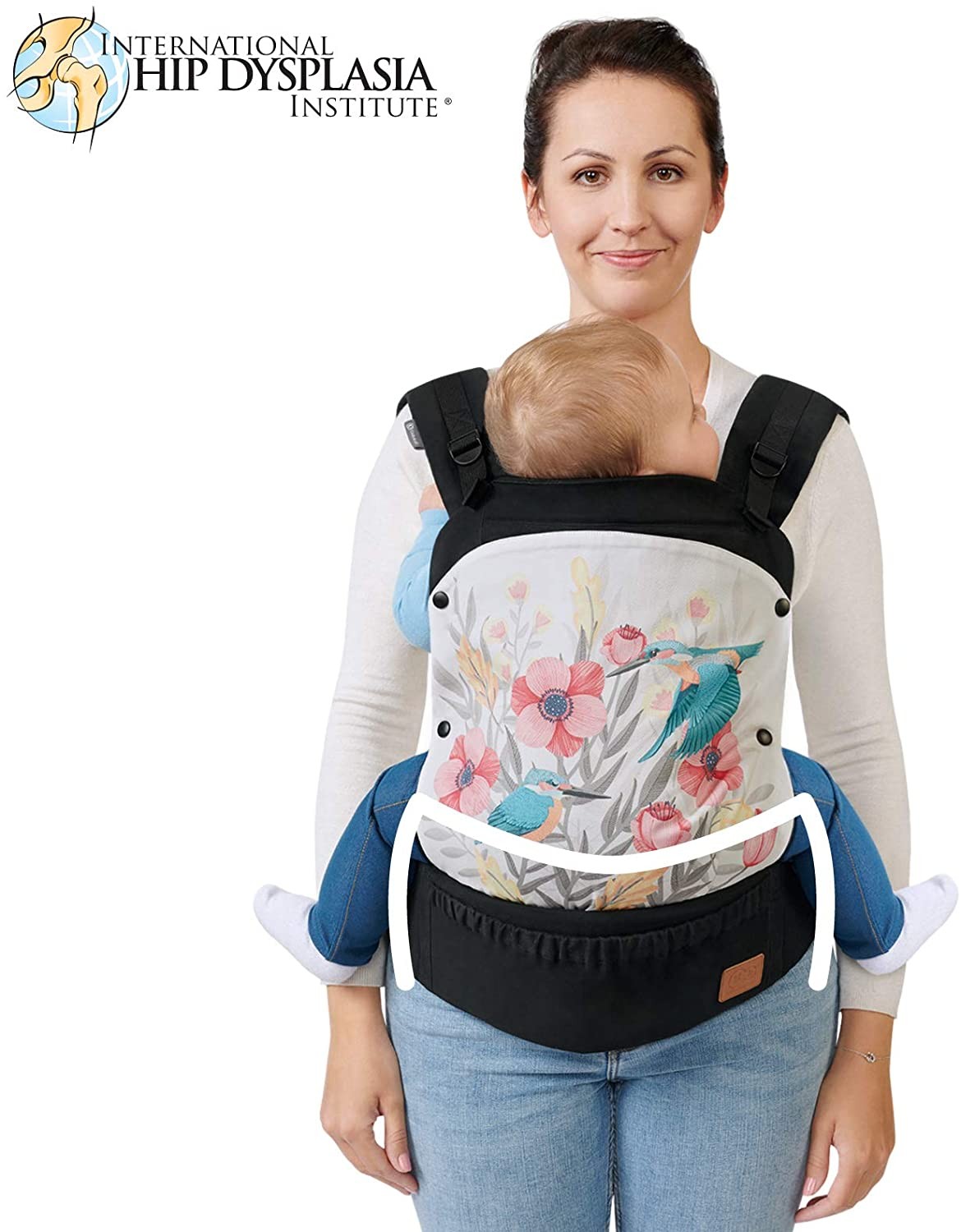 Mochila porta-bebês Kinderkraft Huggy