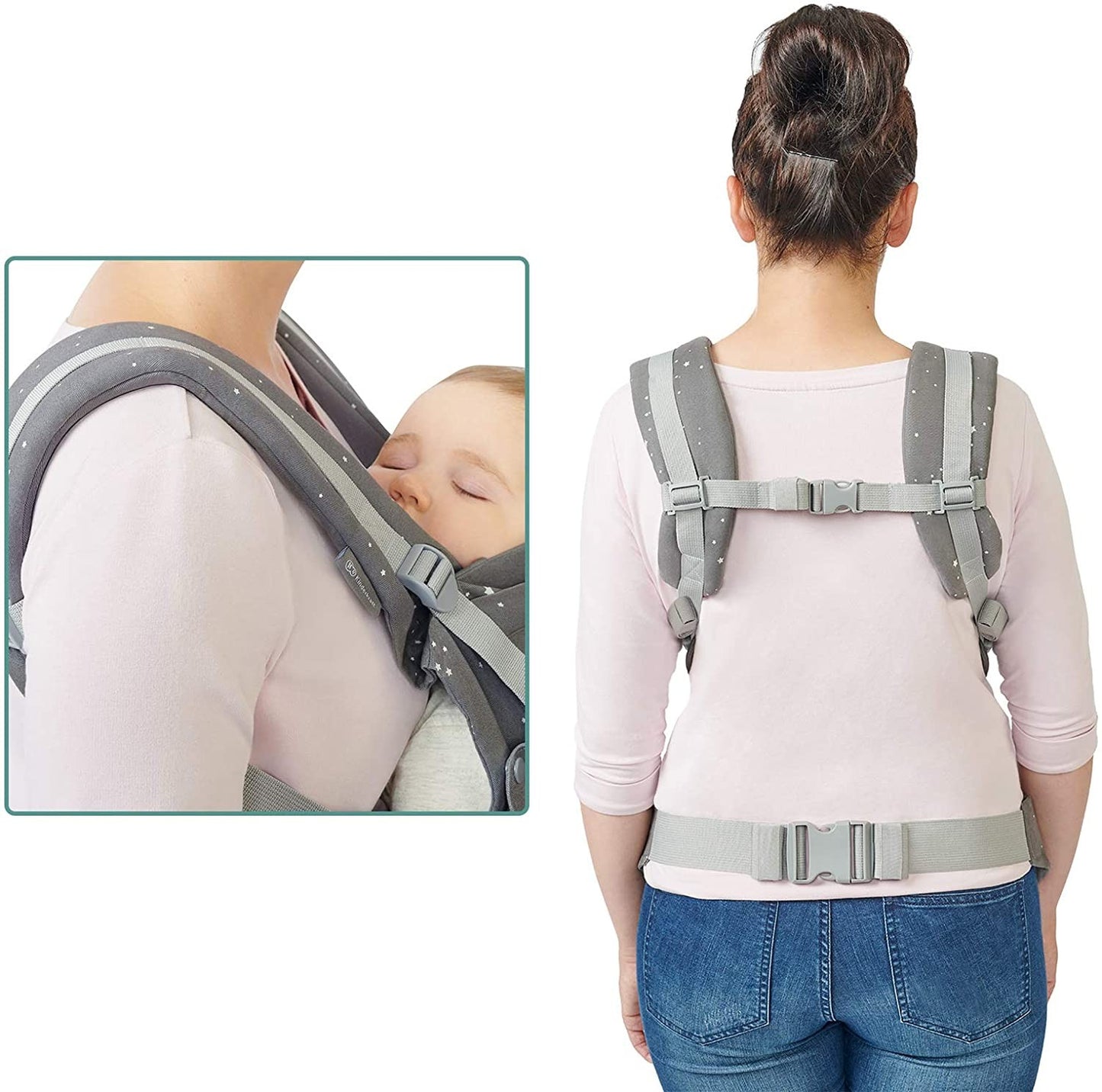 Mochila porta-bebês Kinderkraft Huggy