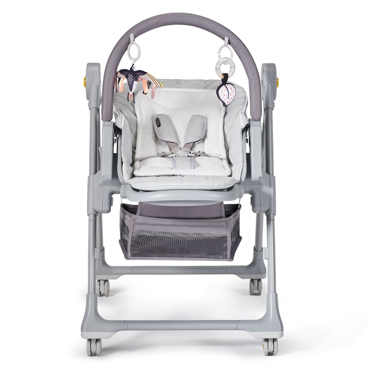 Cadeira alta evolutiva Lastree com arco de jogo Kinderkraft