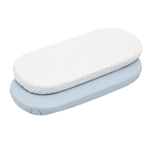 Pacote de lençol de algodão Carrycot 2 unidades Forest by Cambrass