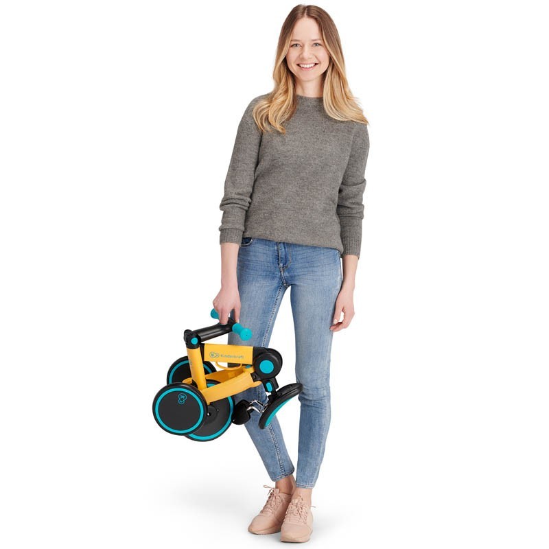 Triciclo de bicicleta evolutiva dobrável Kinderkraft 4Trike