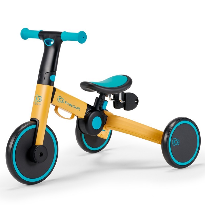 Triciclo de bicicleta evolutiva dobrável Kinderkraft 4Trike