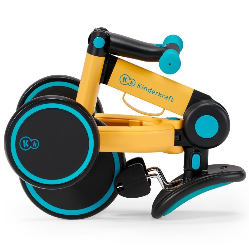 Triciclo de bicicleta evolutiva dobrável Kinderkraft 4Trike