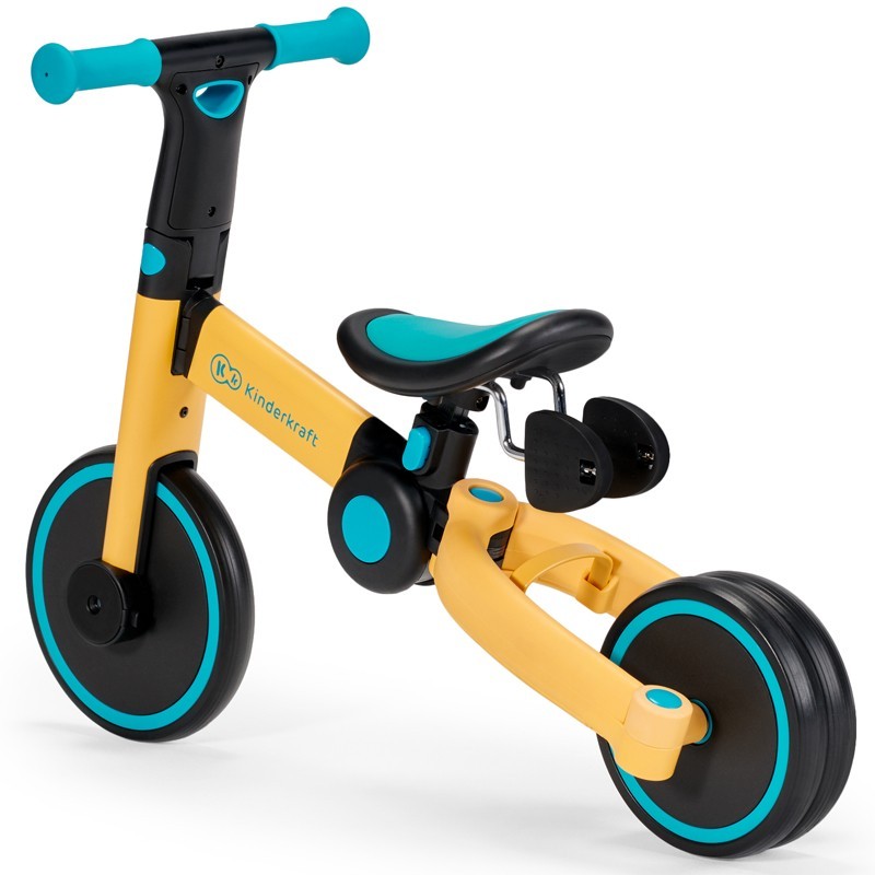 Triciclo de bicicleta evolutiva dobrável Kinderkraft 4Trike