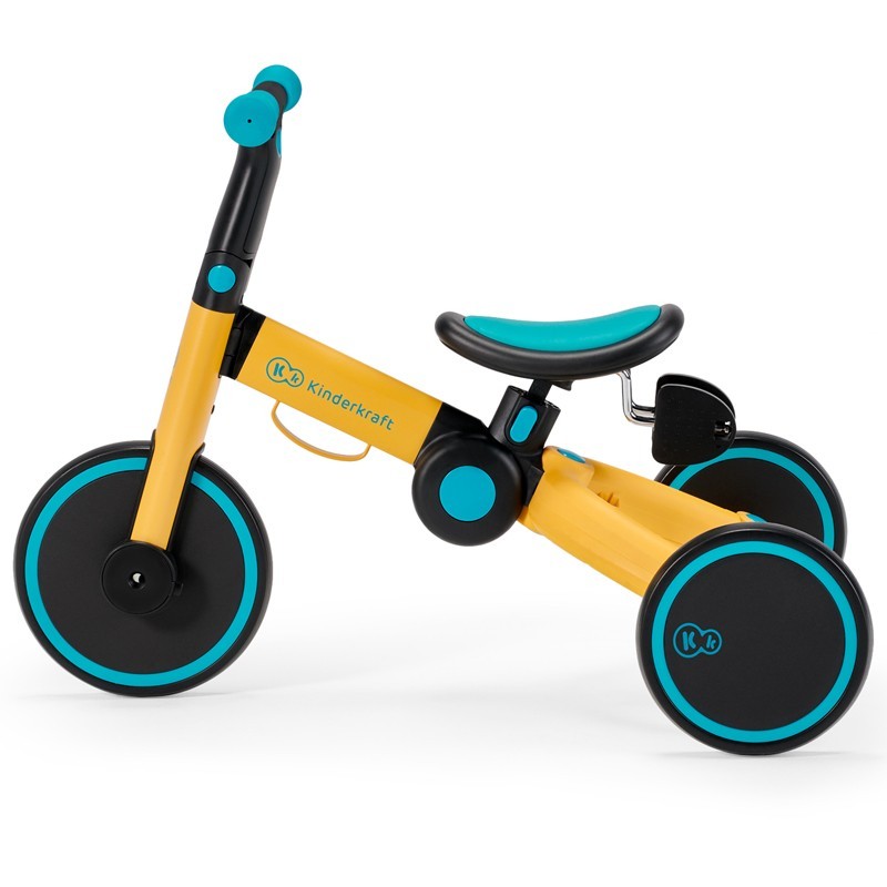 Triciclo de bicicleta evolutiva dobrável Kinderkraft 4Trike