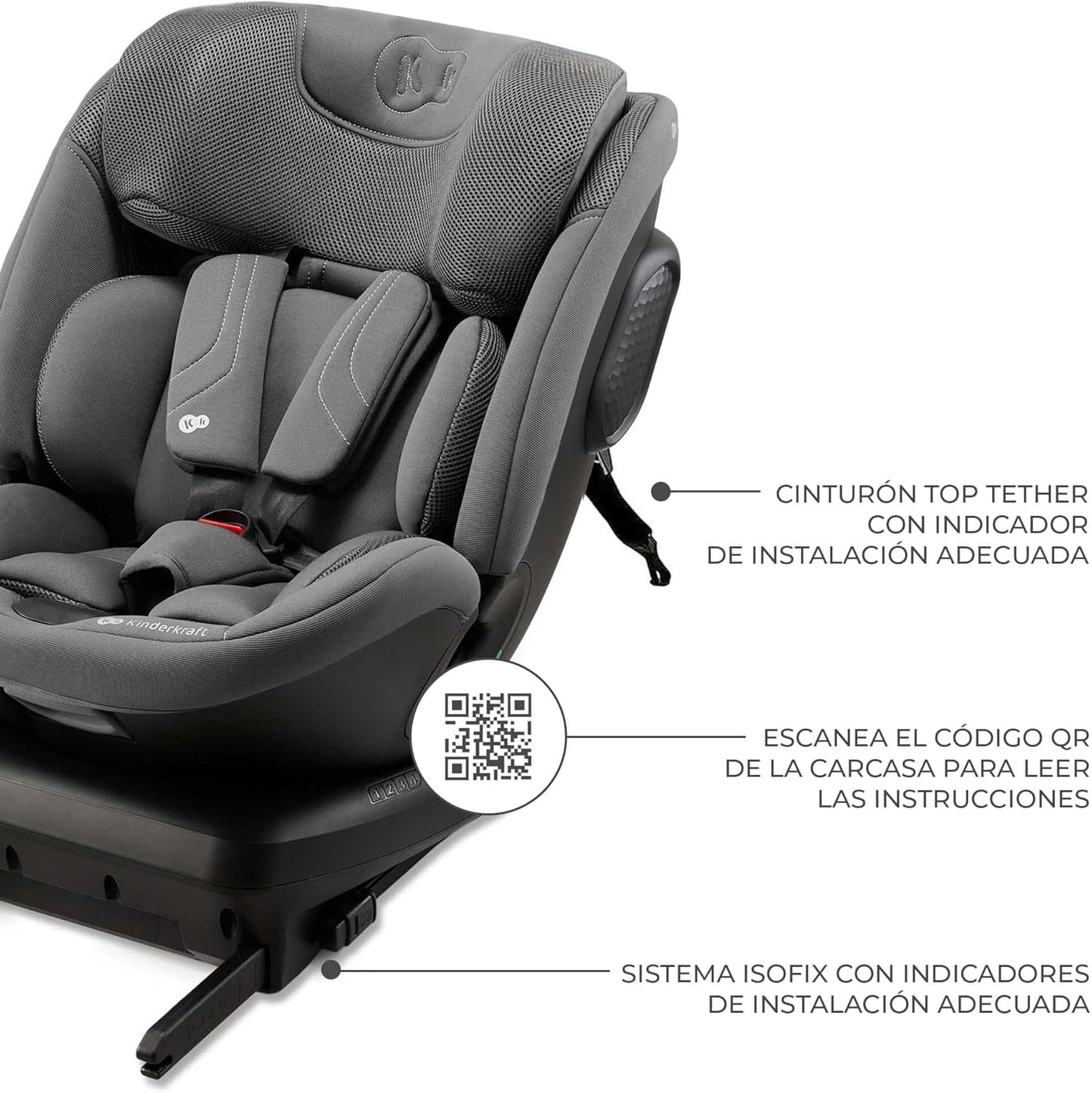 Cadeirinha de carro Kinderkraft XPEDITION3 tamanho I (40-150 cm)