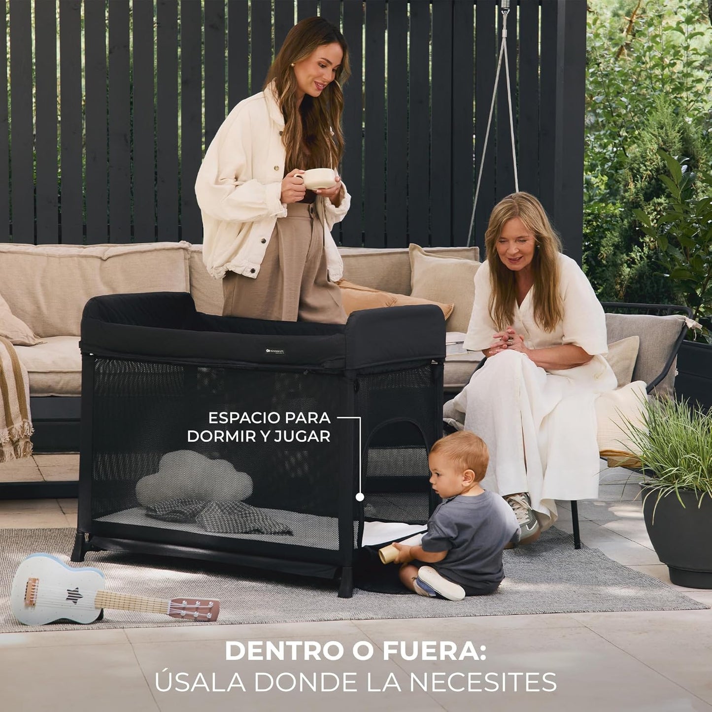 Berço de viagem Moon Dream da Kinderkraft