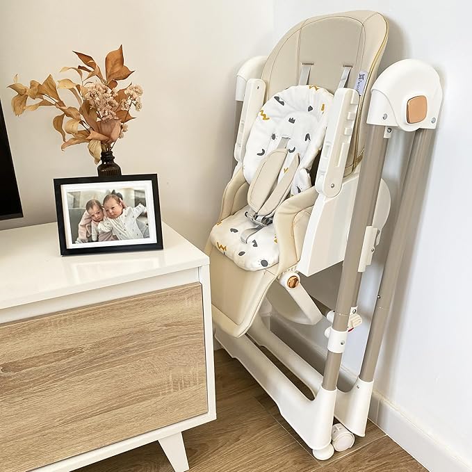 Cadeira alta multifuncional 3 em 1 Twinly Movity Pro com balanço e cadeira de balanço