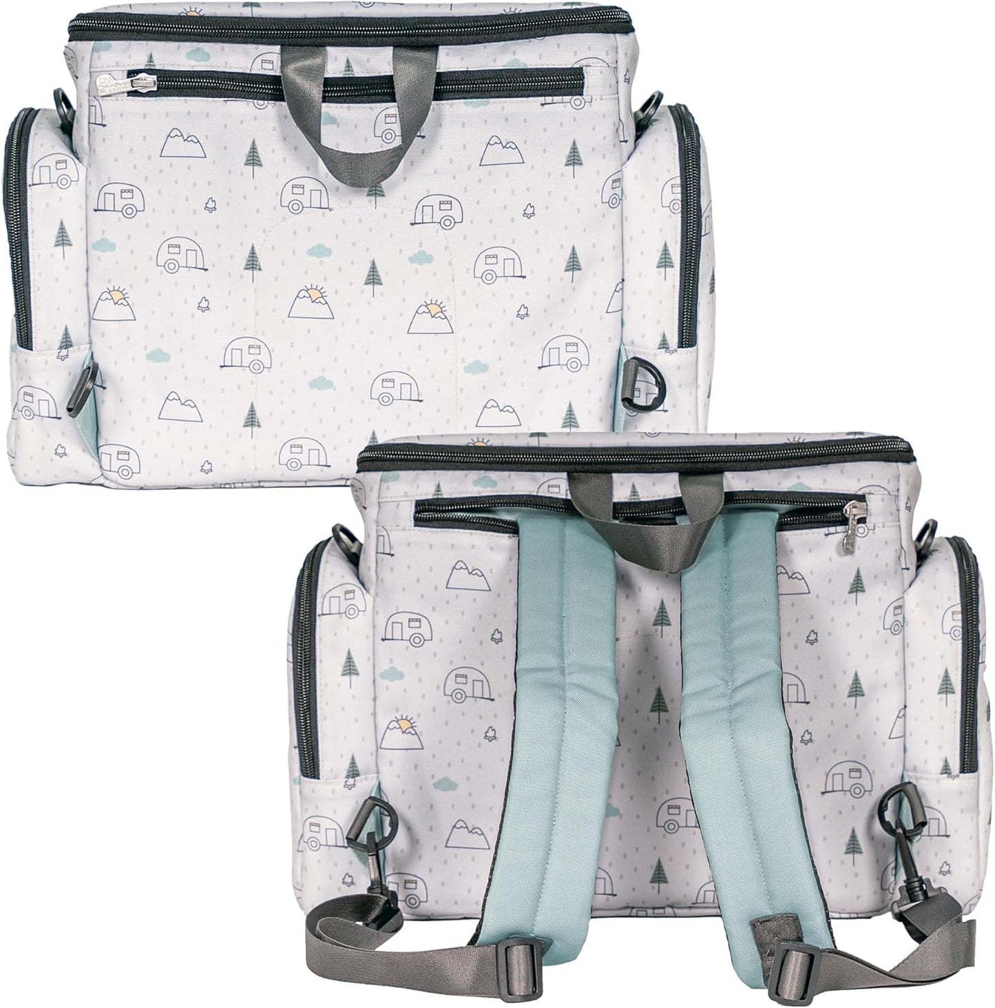 Trona Portátil Bebé 3 en 1: Asiento, mochila y bandolera de Olmitos