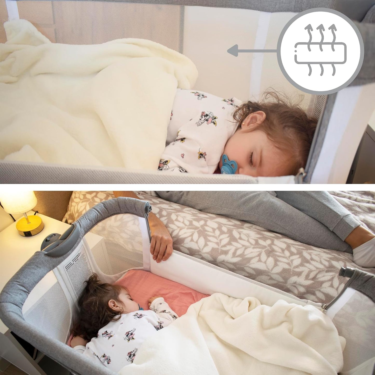 Minicuna Colecho Plegable Comfortly de Twinly