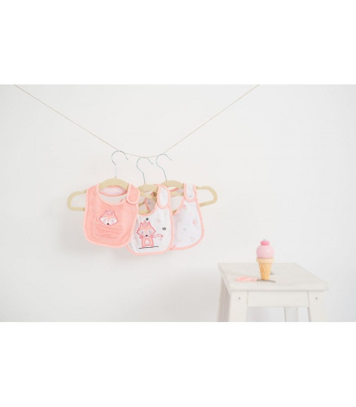 Pacote de Babadores com Bolso 3 unidades da Olmitos