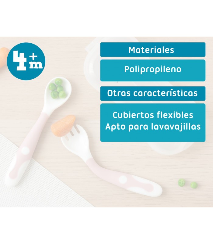 Conjunto de talheres dobráveis Kiokids com estojo