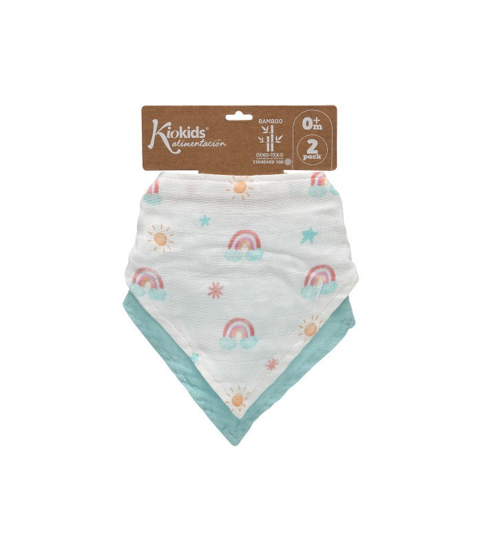 Set 2und bandanas Bambú de Kiokids