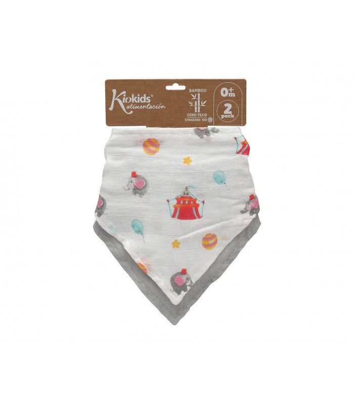 Set 2und bandanas Bambú de Kiokids