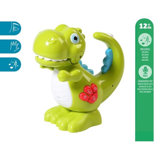 Juguete Dinosaurio Interactivo Grabadora De Kiokids