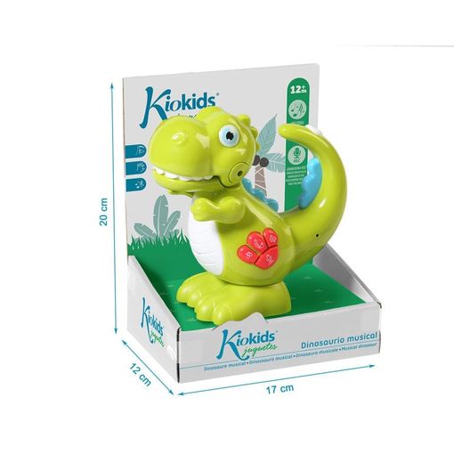 Juguete Dinosaurio Interactivo Grabadora De Kiokids
