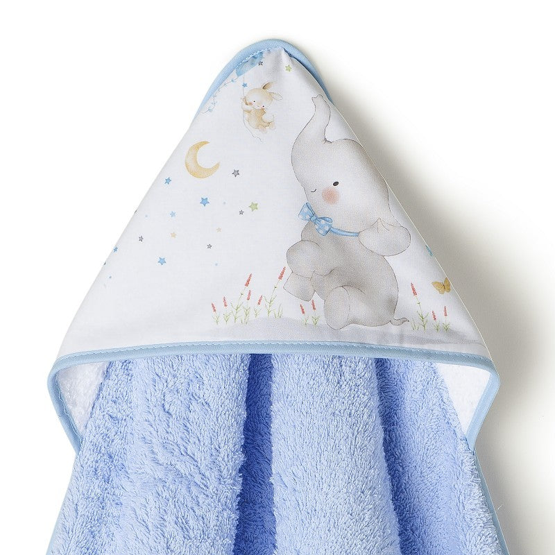 Set Capa de Baño Elefante + Doudou de Interbaby
