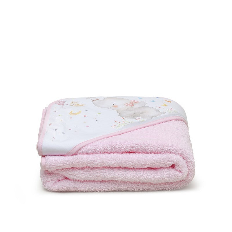 Set Capa de Baño Elefante + Doudou de Interbaby