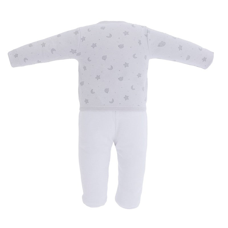 Pijama largo cruzado 2 pc Teddy de Cambrass