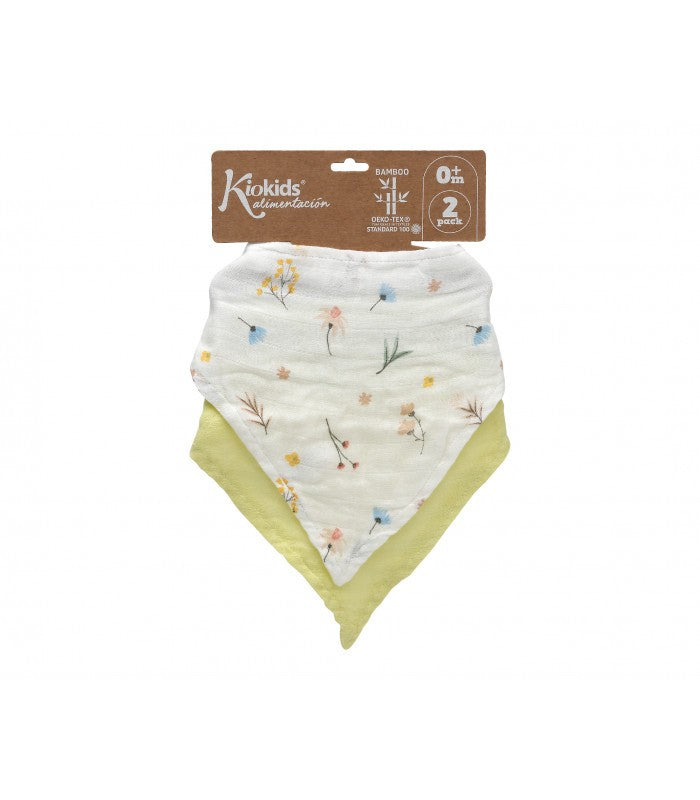 Set 2und bandanas Bambú de Kiokids