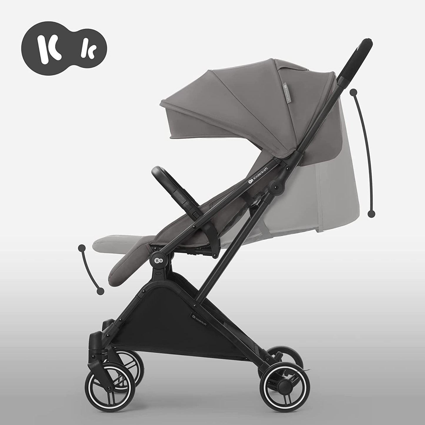 Silla de paseo INDY 2 de Kinderkraft