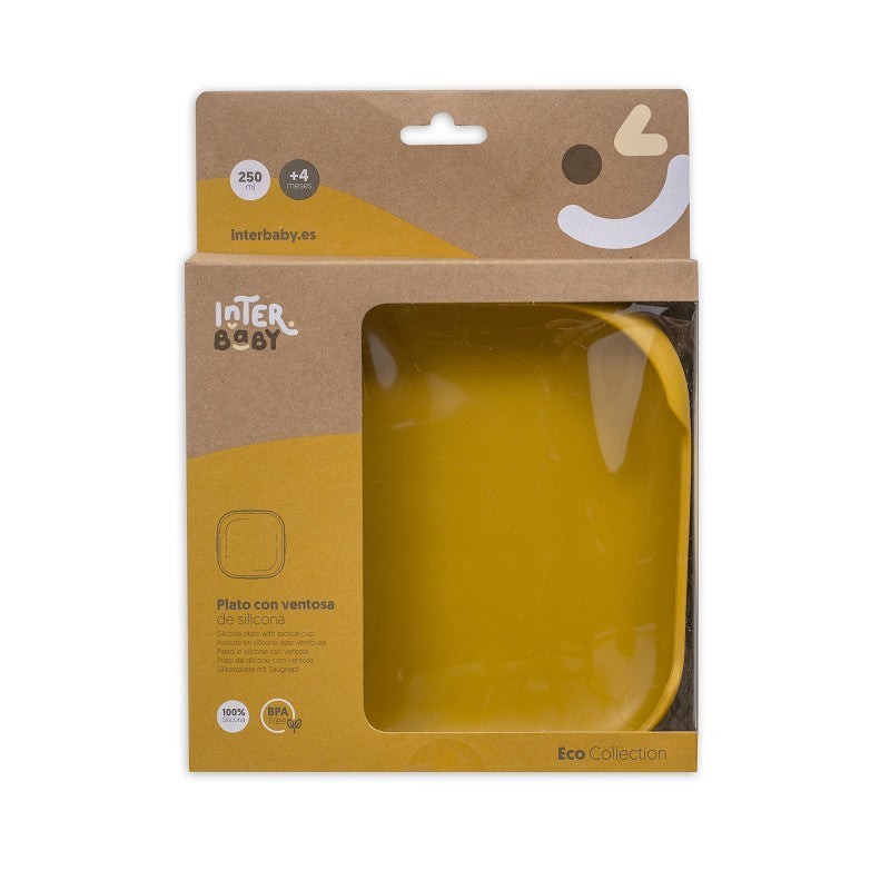 Plato Silicona con Ventosa de Interbaby