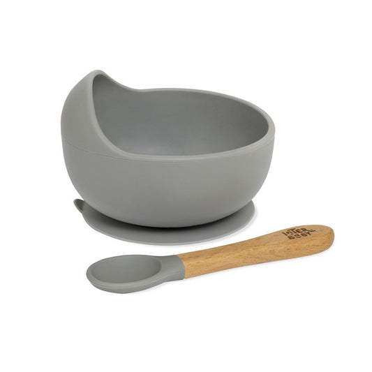 Tigela de Silicone Interbaby com Ventosa + Colher