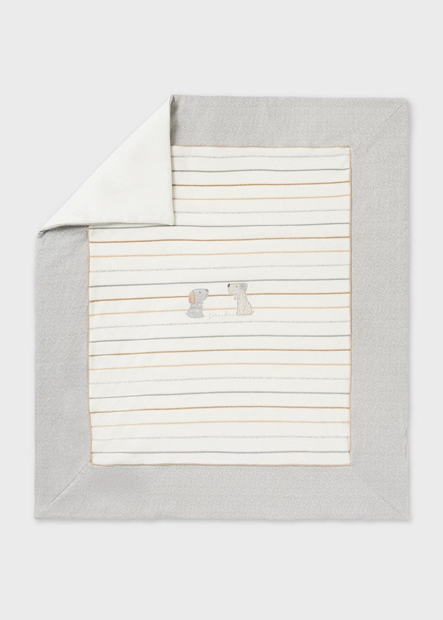 Manta Bordada Mayoral Ecrofriends