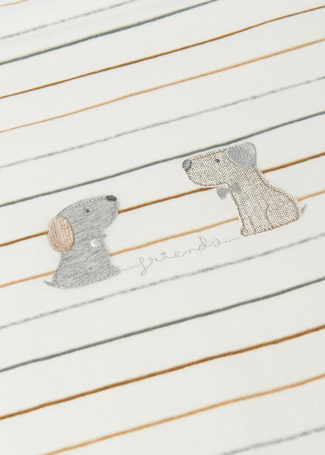 Manta Bordada Mayoral Ecrofriends