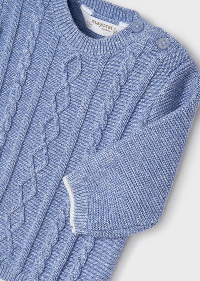 Conjunto Polaina y Gorro de tricot  ECOFRIENDS de Mayoral