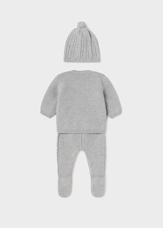 Conjunto Polaina y Gorro de tricot  ECOFRIENDS de Mayoral